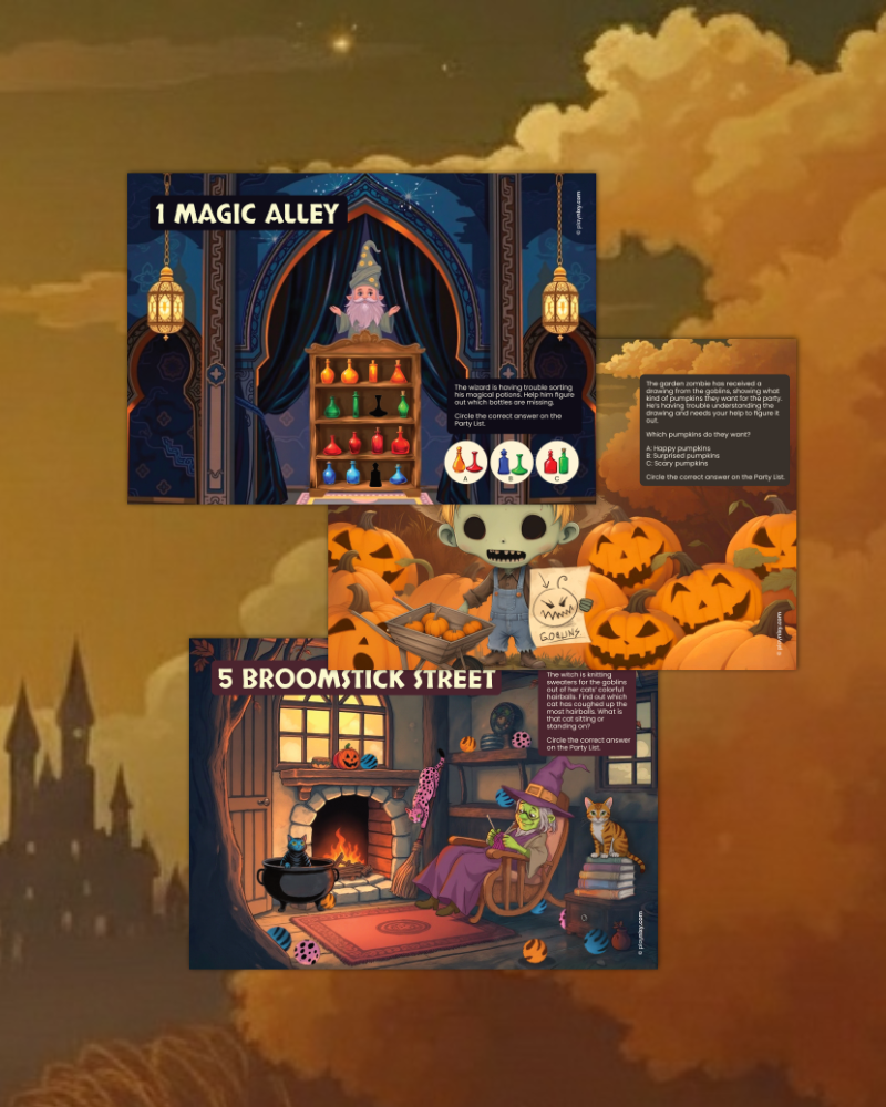 The Secret Halloween Party (Ages 4-10)