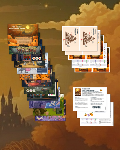 The Secret Halloween Party (Ages 4-10)