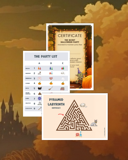 The Secret Halloween Party (Ages 4-10)