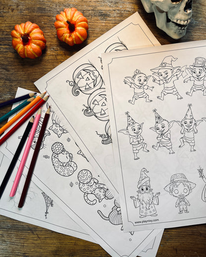 Halloween Coloring Pages