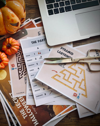 The Secret Halloween Party (Ages 4-10)